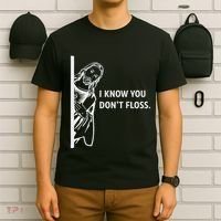 Funny Dental Hygienist Jesus I Know You DonT Floss T-Shirt thumb 6
