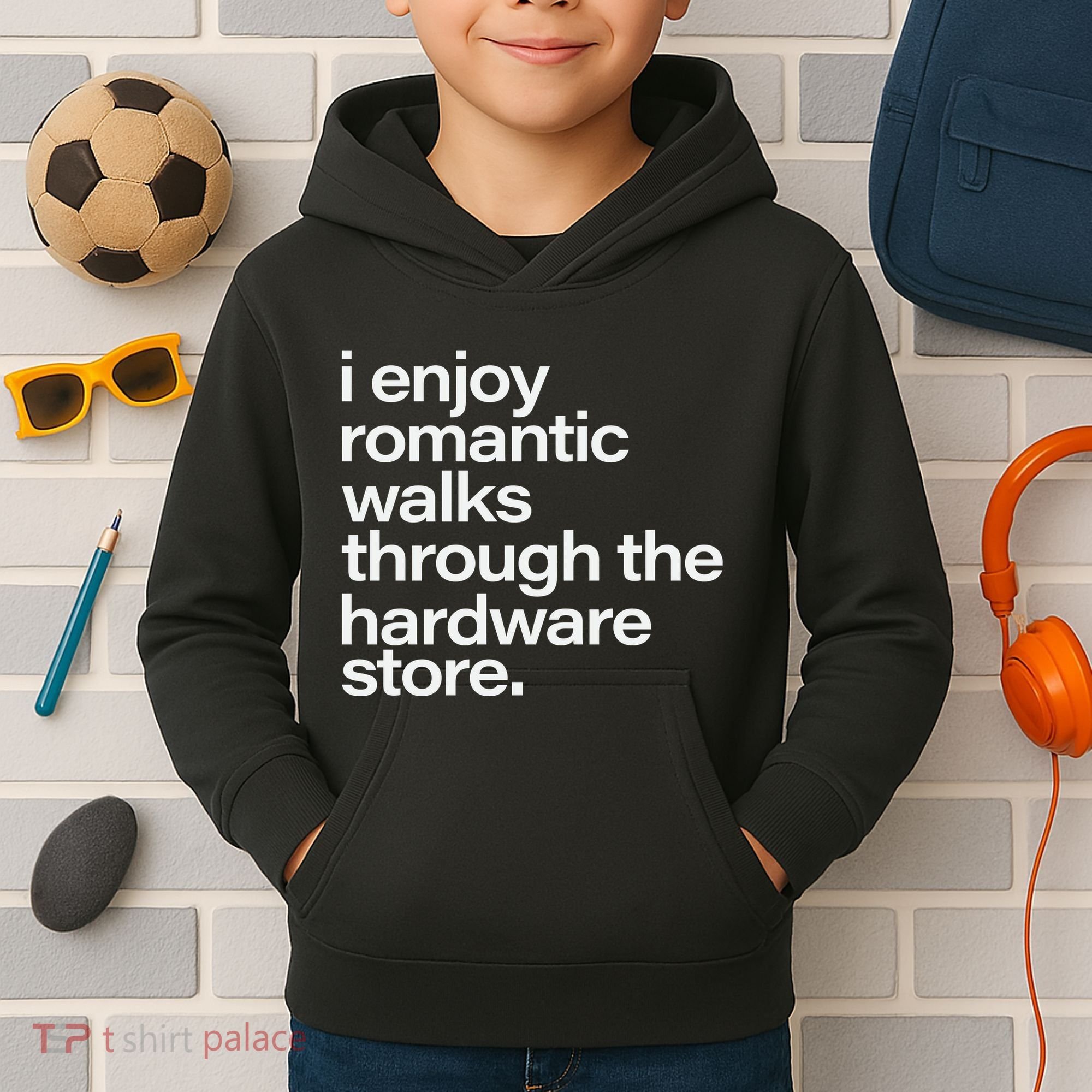 Funny Dad Handyman Hardware Quote Kids Hoodie