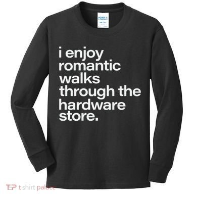 Funny Dad Handyman Hardware Quote Kids Long Sleeve Shirt