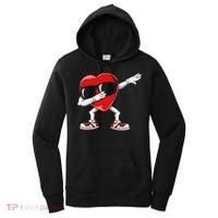 Funny Dabbing Heart gift for Valentines Day Women's Hoodie thumb 0