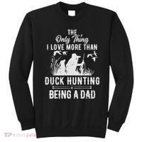 Funny Duck Hunting With Dad Dog Gift For Duck Hunting Sweatshirt thumb 0