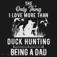 Funny Duck Hunting With Dad Dog Gift For Duck Hunting Women's Tank Top thumb 5