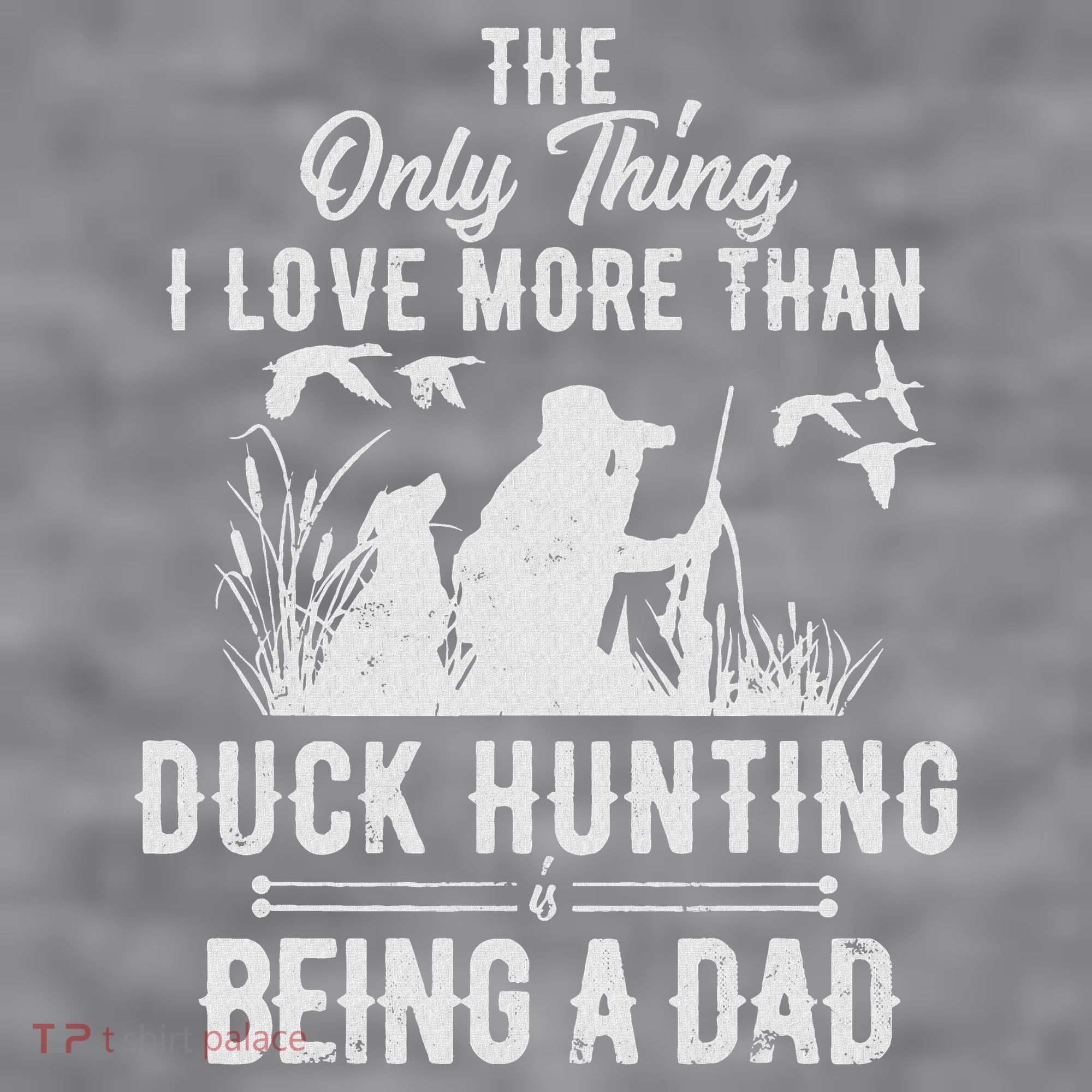 Funny Duck Hunting With Dad Dog Gift For Duck Hunting Women's Racerback Cropped Tank