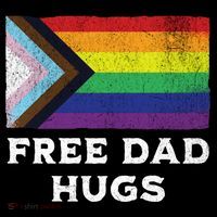 Free Dad Hugs Lgbt Rainbow Pride Fathers Day Pride Month Gift Coffee Mug thumb 5
