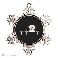 Funny Dog Heartbeat For Bichons Frise Lovers Ornament thumb 0