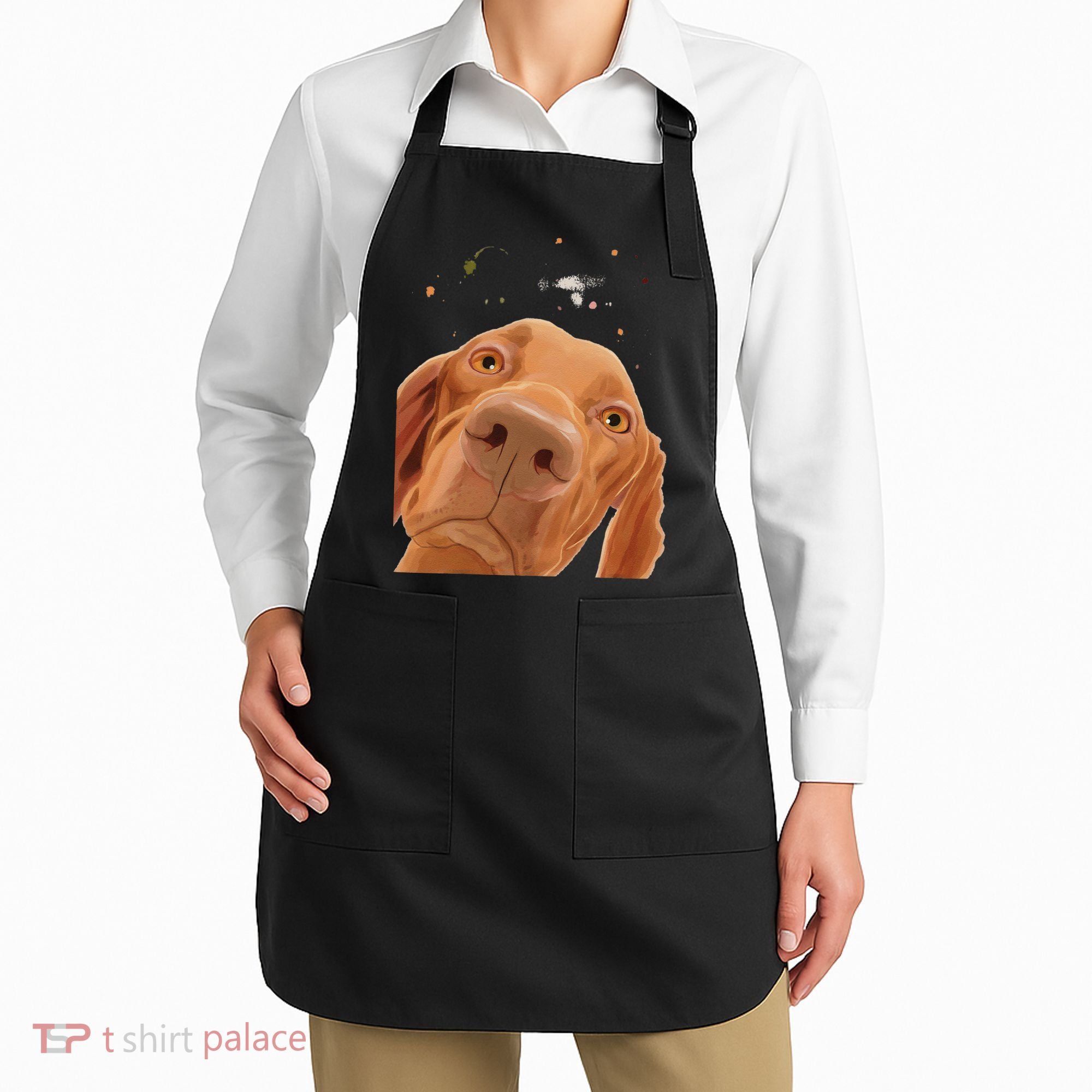 Funny Dog Hungarian Vizsla Apron