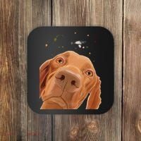 Funny Dog Hungarian Vizsla Coaster thumb 0