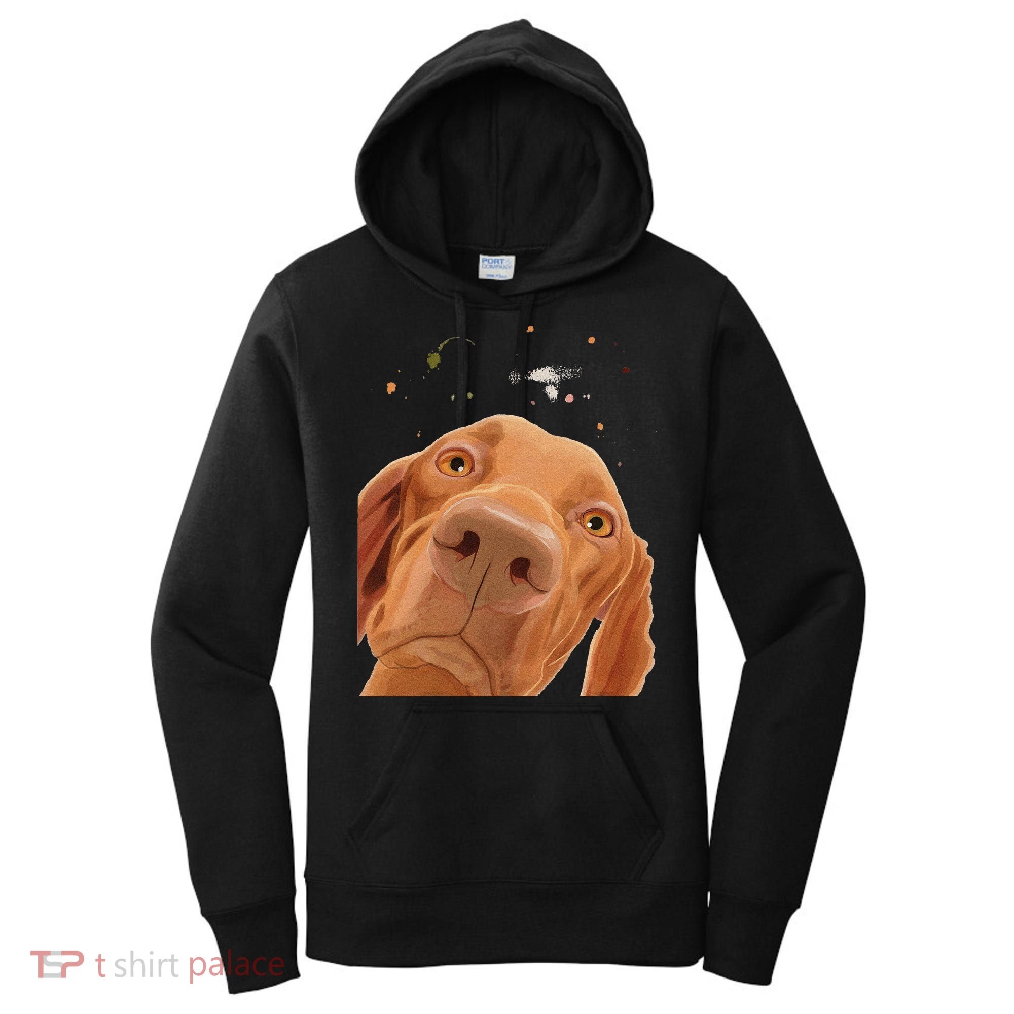 Funny Dog Hungarian Vizsla Women's Hoodie
