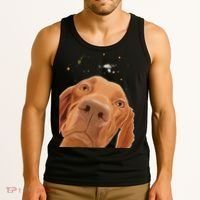 Funny Dog Hungarian Vizsla Tank Top thumb 3