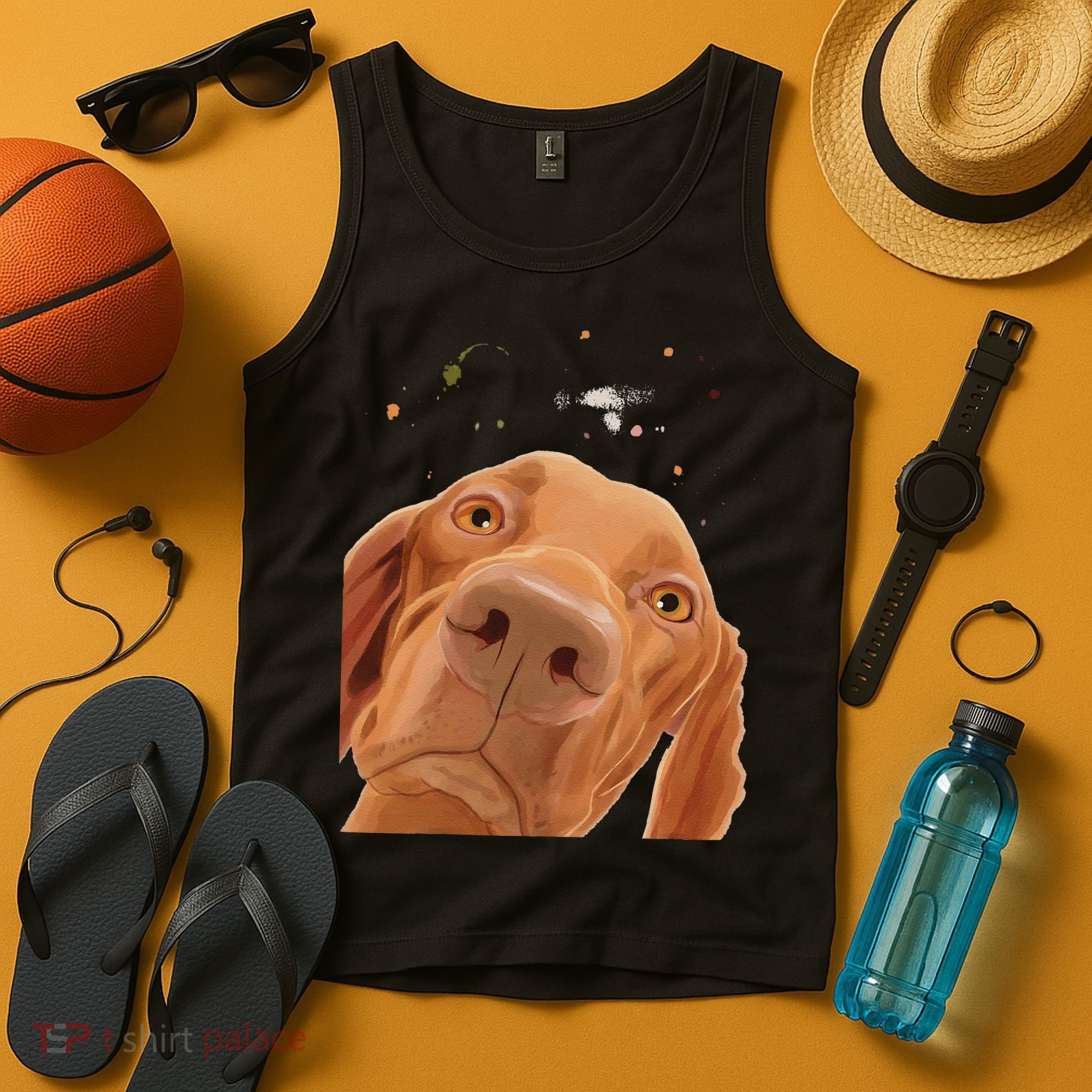Funny Dog Hungarian Vizsla Tank Top