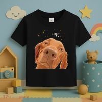 Funny Dog Hungarian Vizsla Toddler T-Shirt thumb 3