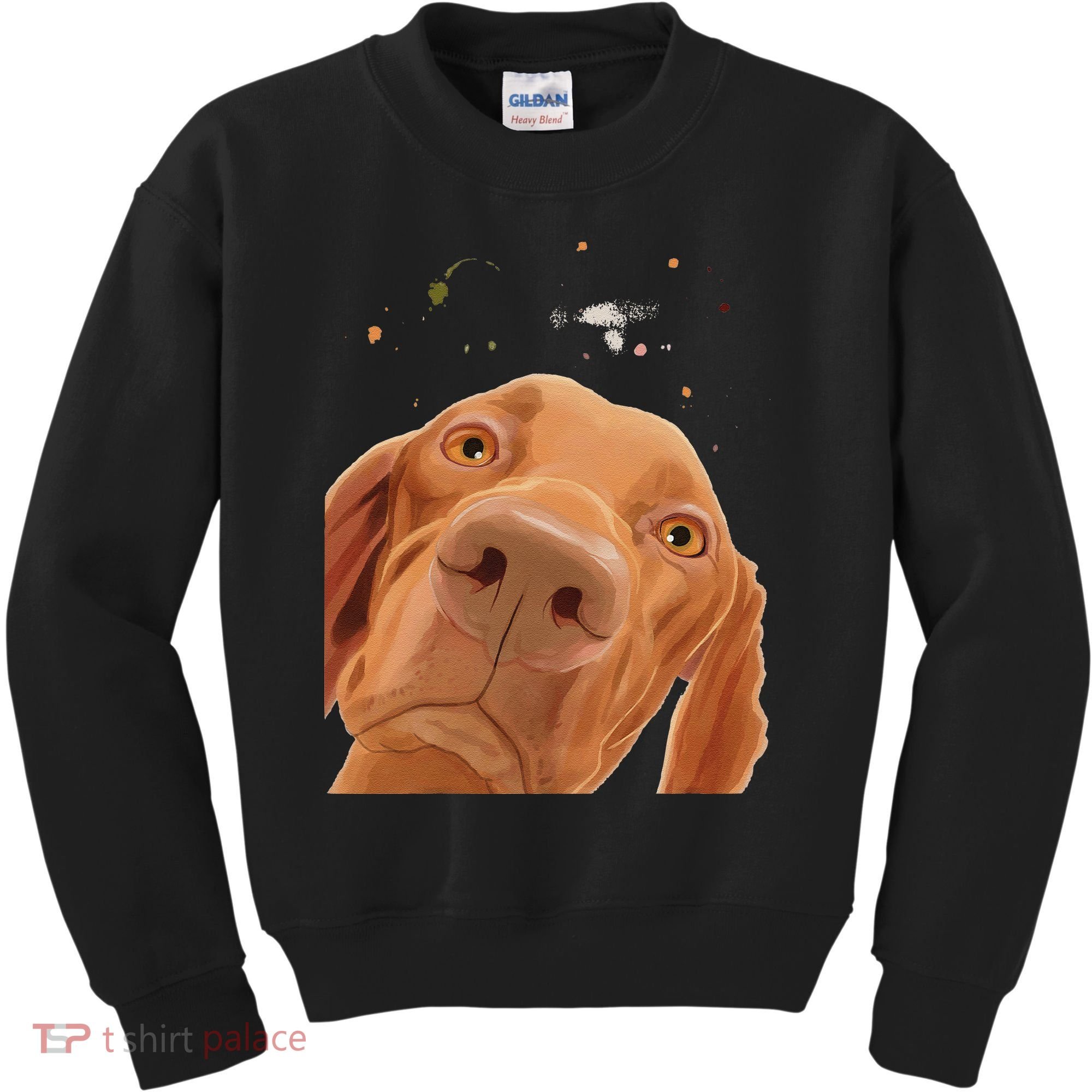 Funny Dog Hungarian Vizsla Kids Sweatshirt