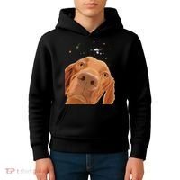 Funny Dog Hungarian Vizsla Kids Hoodie thumb 4
