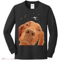 Funny Dog Hungarian Vizsla Kids Long Sleeve Shirt thumb 0