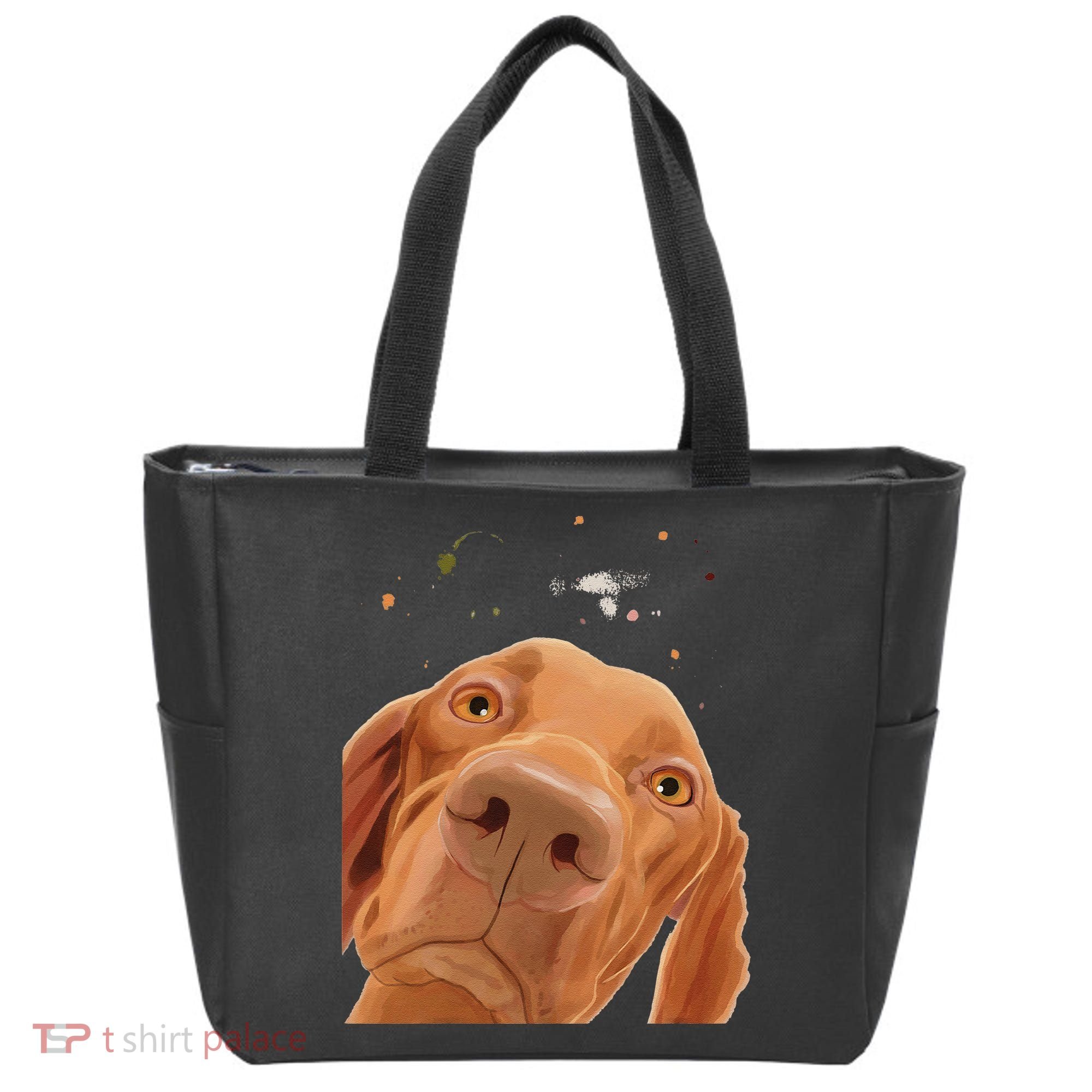 Funny Dog Hungarian Vizsla Tote Bag