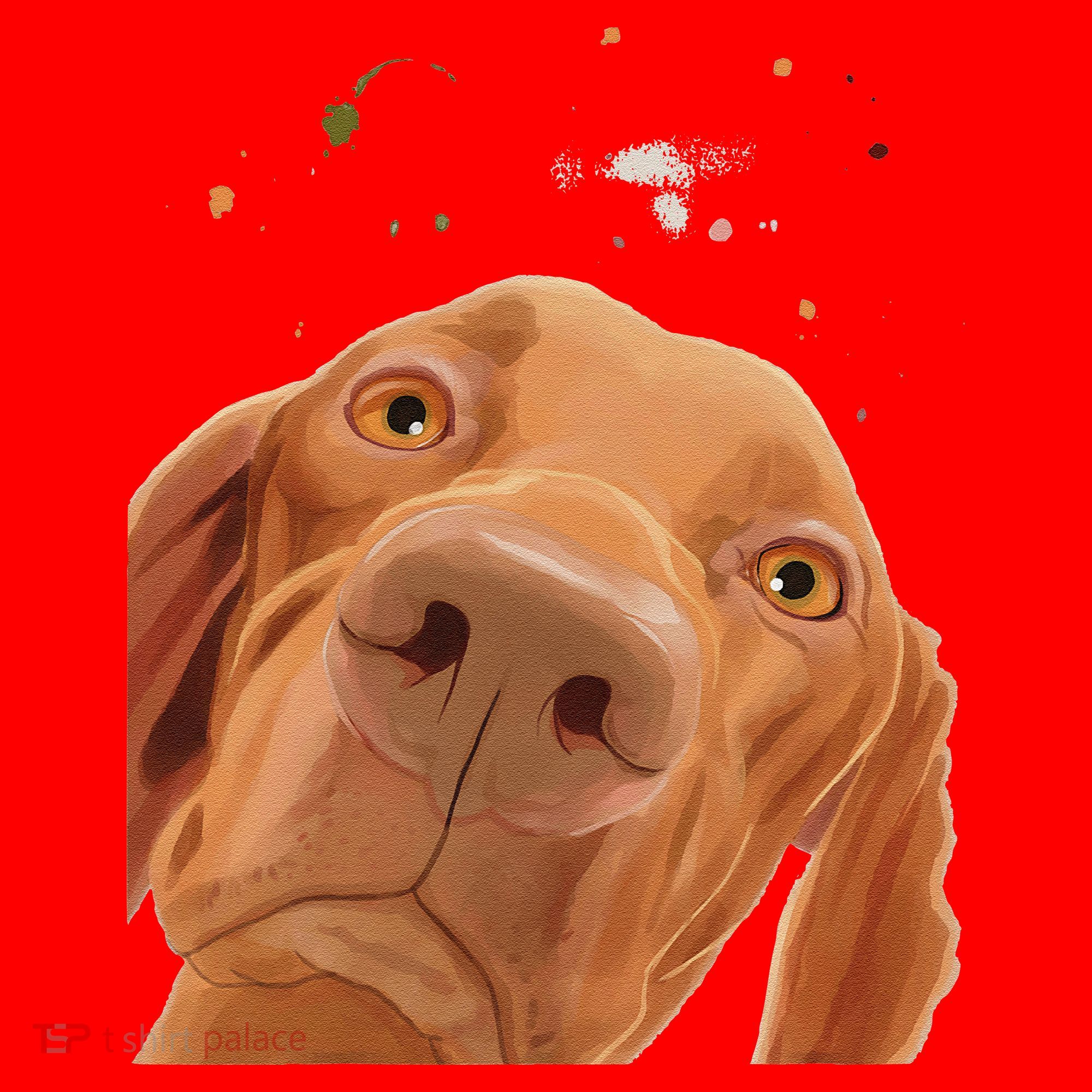 Funny Dog Hungarian Vizsla Santa Hat