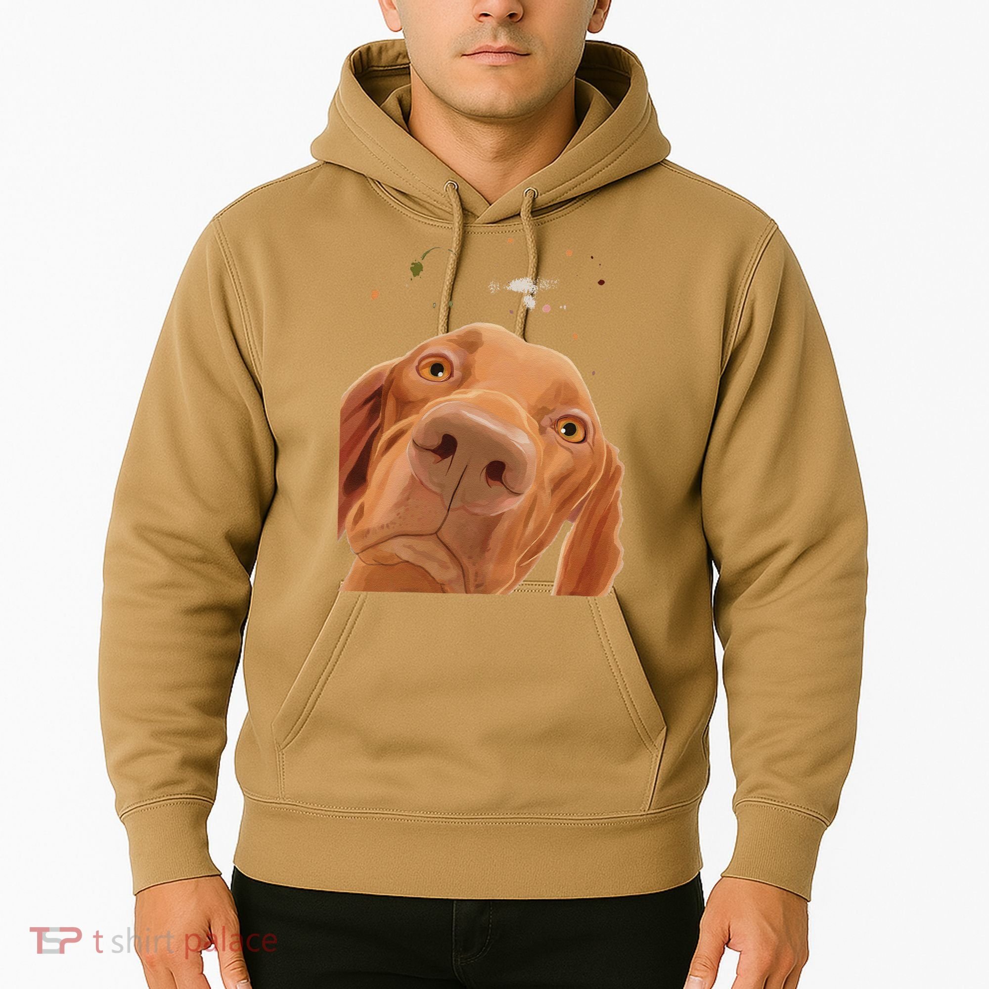 Funny Dog Hungarian Vizsla Hoodie