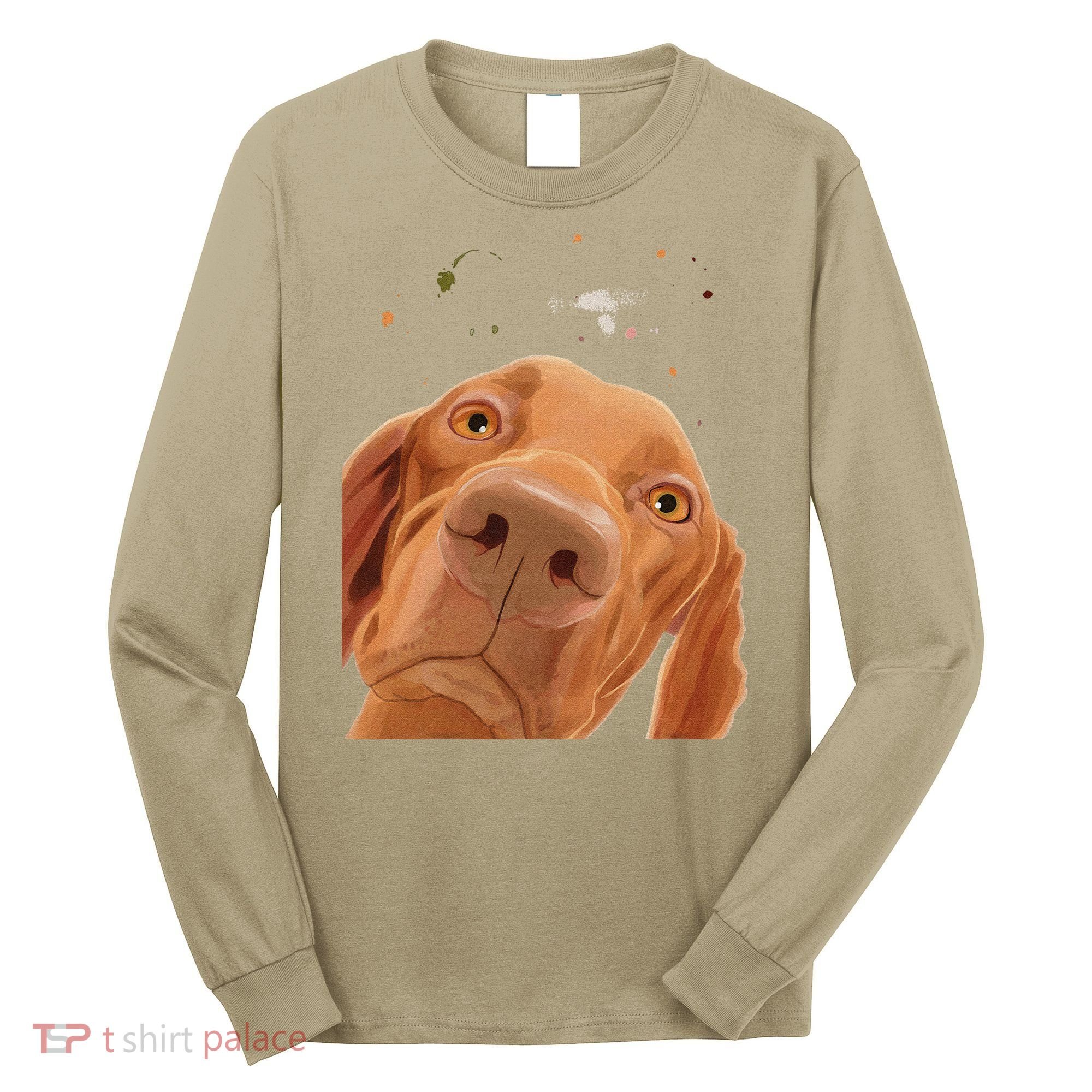 Funny Dog Hungarian Vizsla Long Sleeve Shirt