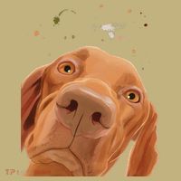 Funny Dog Hungarian Vizsla T-Shirt thumb 7