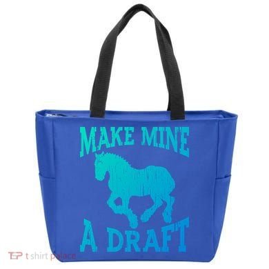 Funny Draft Horse Gift Cool Make Mine A Draft Gift Tote Bag