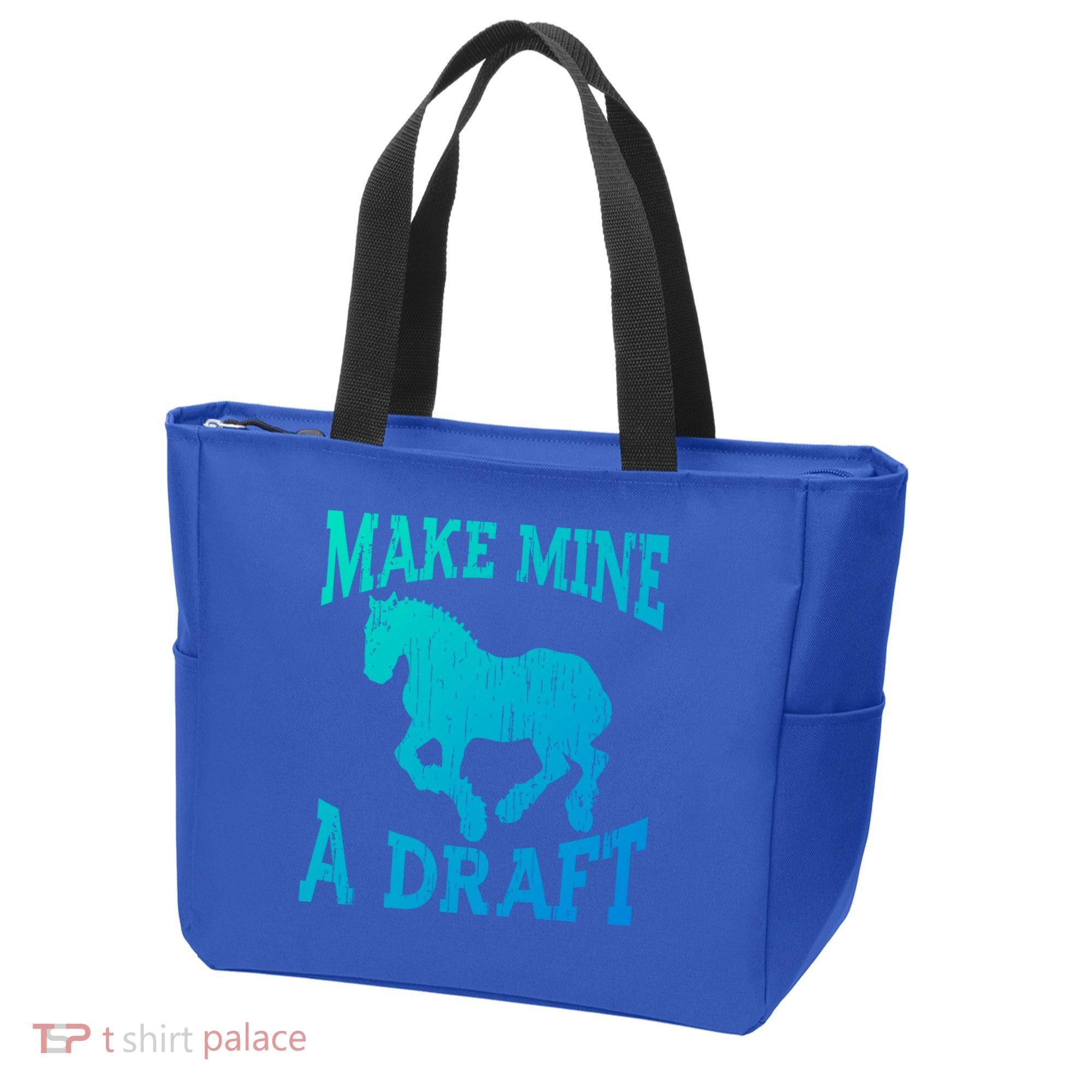 Funny Draft Horse Gift Cool Make Mine A Draft Gift Tote Bag