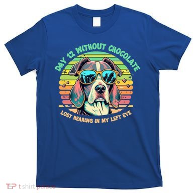 Funny Dog Hot Chocolate Milk Lovers Funny Gift T-Shirt