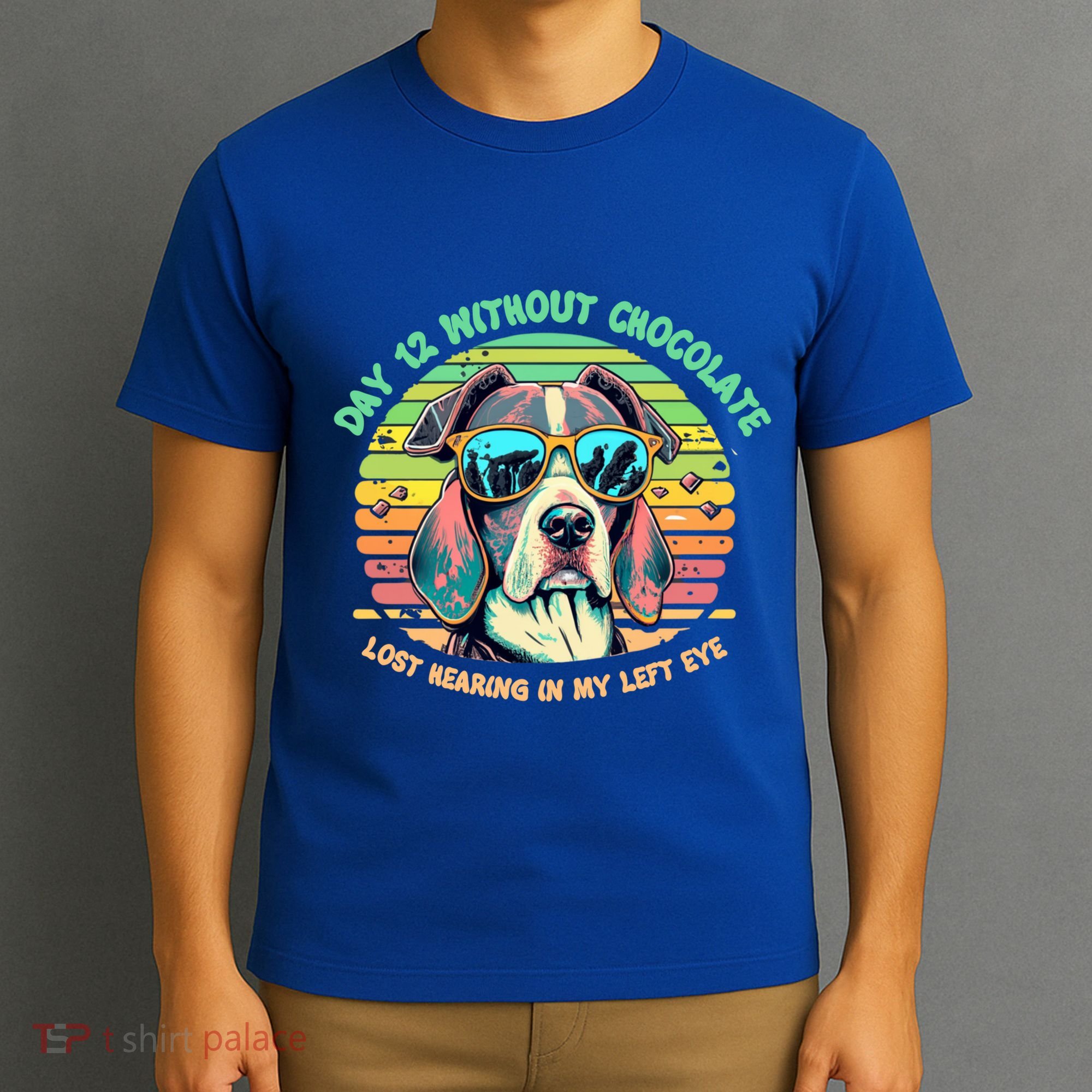 Funny Dog Hot Chocolate Milk Lovers Funny Gift T-Shirt