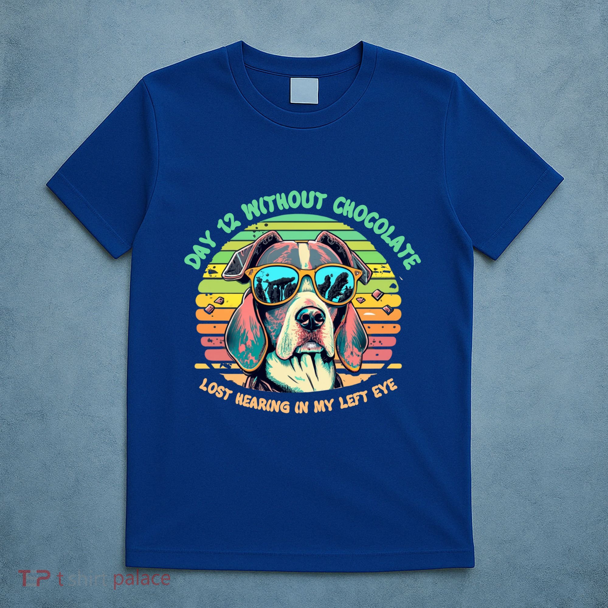 Funny Dog Hot Chocolate Milk Lovers Funny Gift T-Shirt