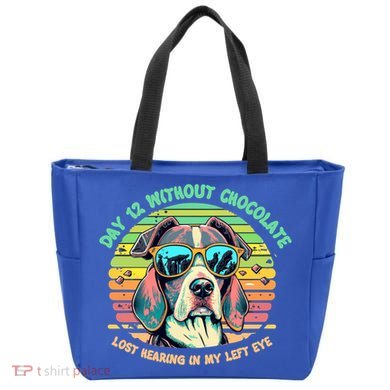 Funny Dog Hot Chocolate Milk Lovers Funny Gift Tote Bag