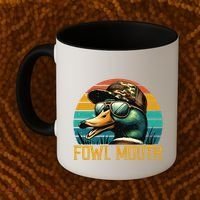 Funny Duck Hunter Funny Gift Fowl Mouth Duck Hunting Goose Hunt Meaningful Gift Coffee Mug thumb 2