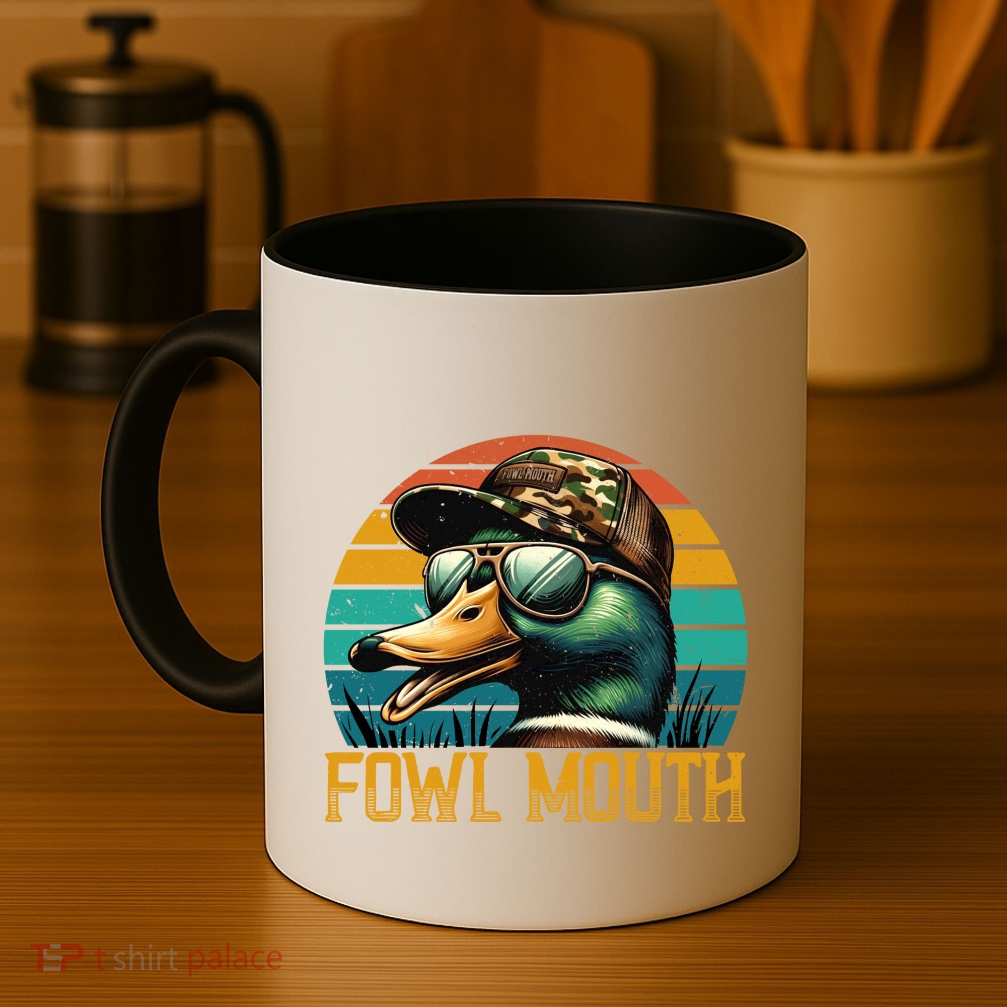 Funny Duck Hunter Funny Gift Fowl Mouth Duck Hunting Goose Hunt Meaningful Gift Coffee Mug