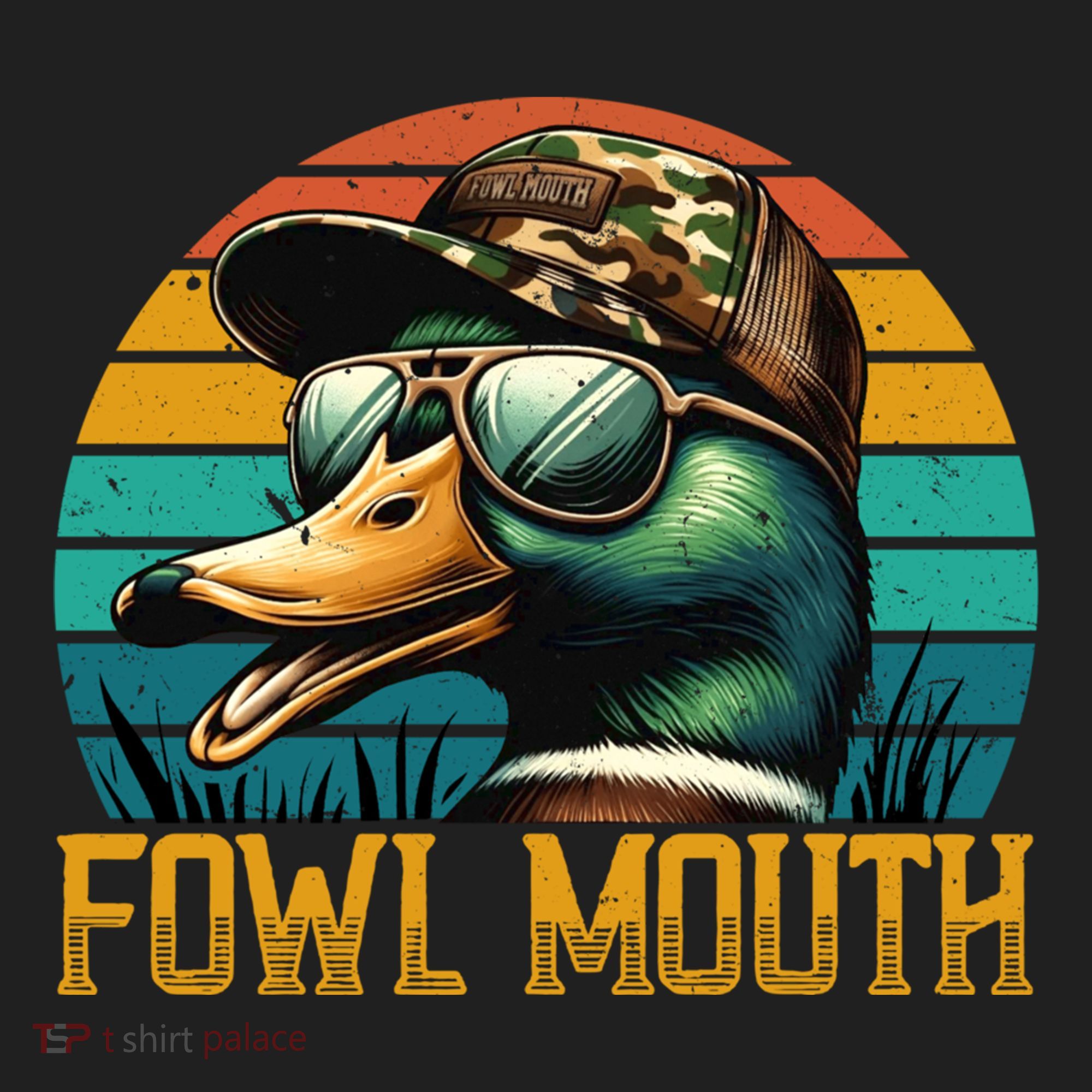Funny Duck Hunter Funny Gift Fowl Mouth Duck Hunting Goose Hunt Meaningful Gift Beanie