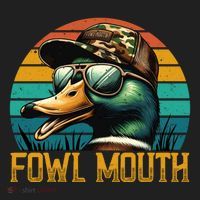 Funny Duck Hunter Funny Gift Fowl Mouth Duck Hunting Goose Hunt Meaningful Gift Hat thumb 2