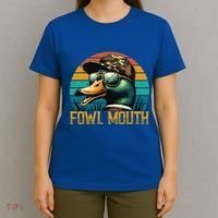Funny Duck Hunter Funny Gift Fowl Mouth Duck Hunting Goose Hunt Meaningful Gift T-Shirt thumb 4
