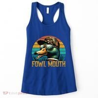 Funny Duck Hunter Funny Gift Fowl Mouth Duck Hunting Goose Hunt Meaningful Gift Women's Tank Top thumb 0