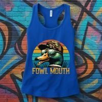Funny Duck Hunter Funny Gift Fowl Mouth Duck Hunting Goose Hunt Meaningful Gift Women's Tank Top thumb 3