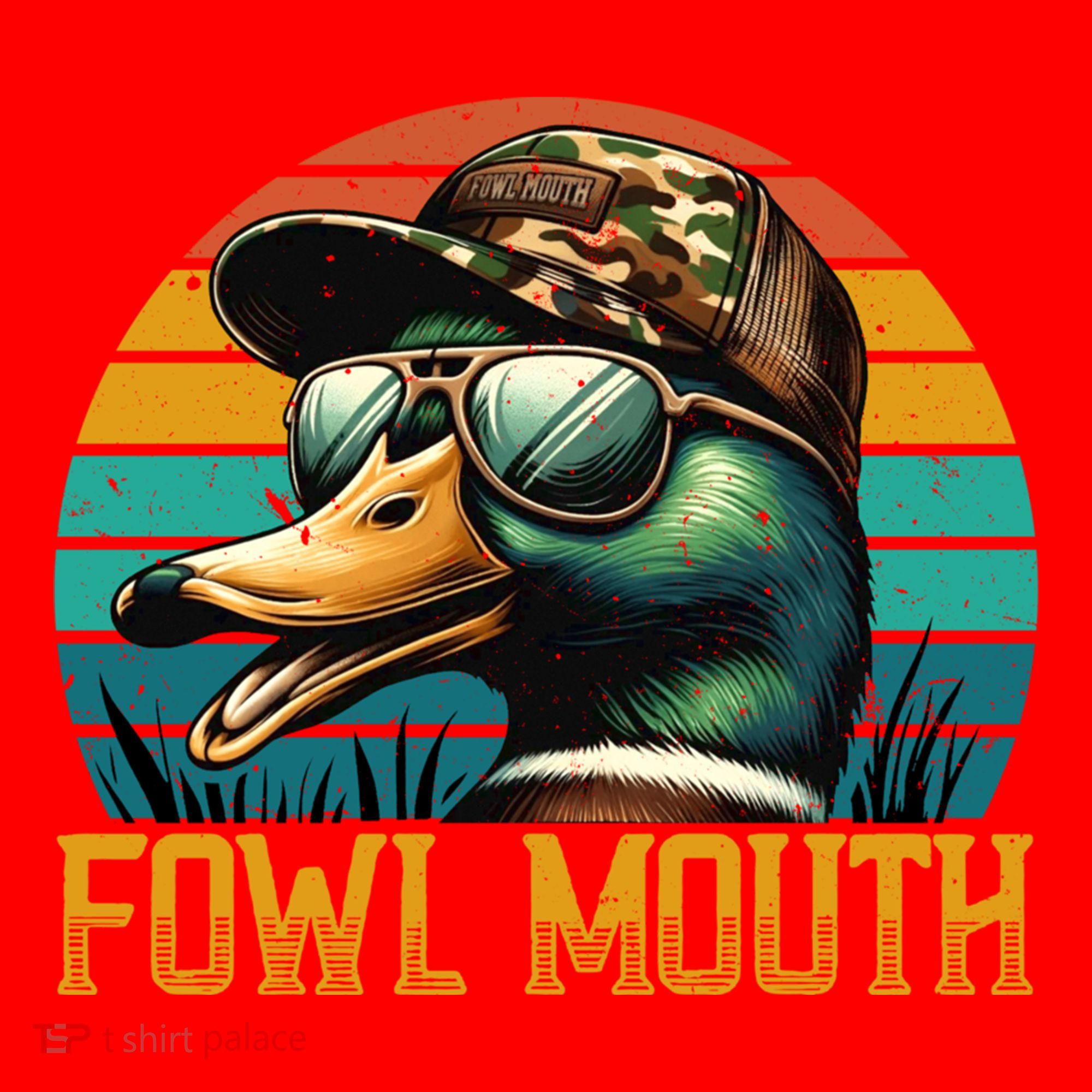 Funny Duck Hunter Funny Gift Fowl Mouth Duck Hunting Goose Hunt Meaningful Gift Santa Hat