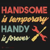 Funny Dad Handsome Is Temporary Handy Is Forever Pajama Set thumb 2