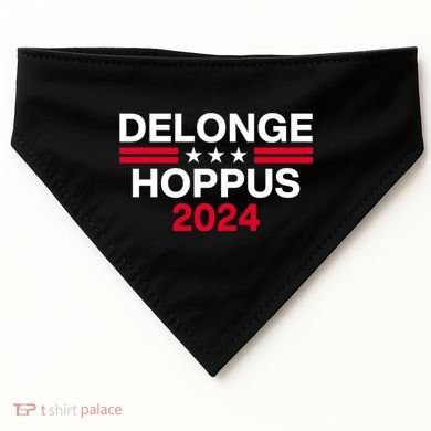 Funny Delonge Hoppus 2024 For President USA-Made Doggie Bandana