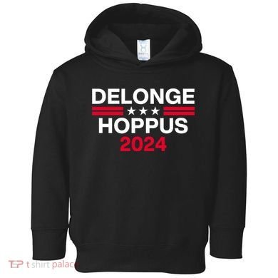 Funny Delonge Hoppus 2024 For President Toddler Hoodie