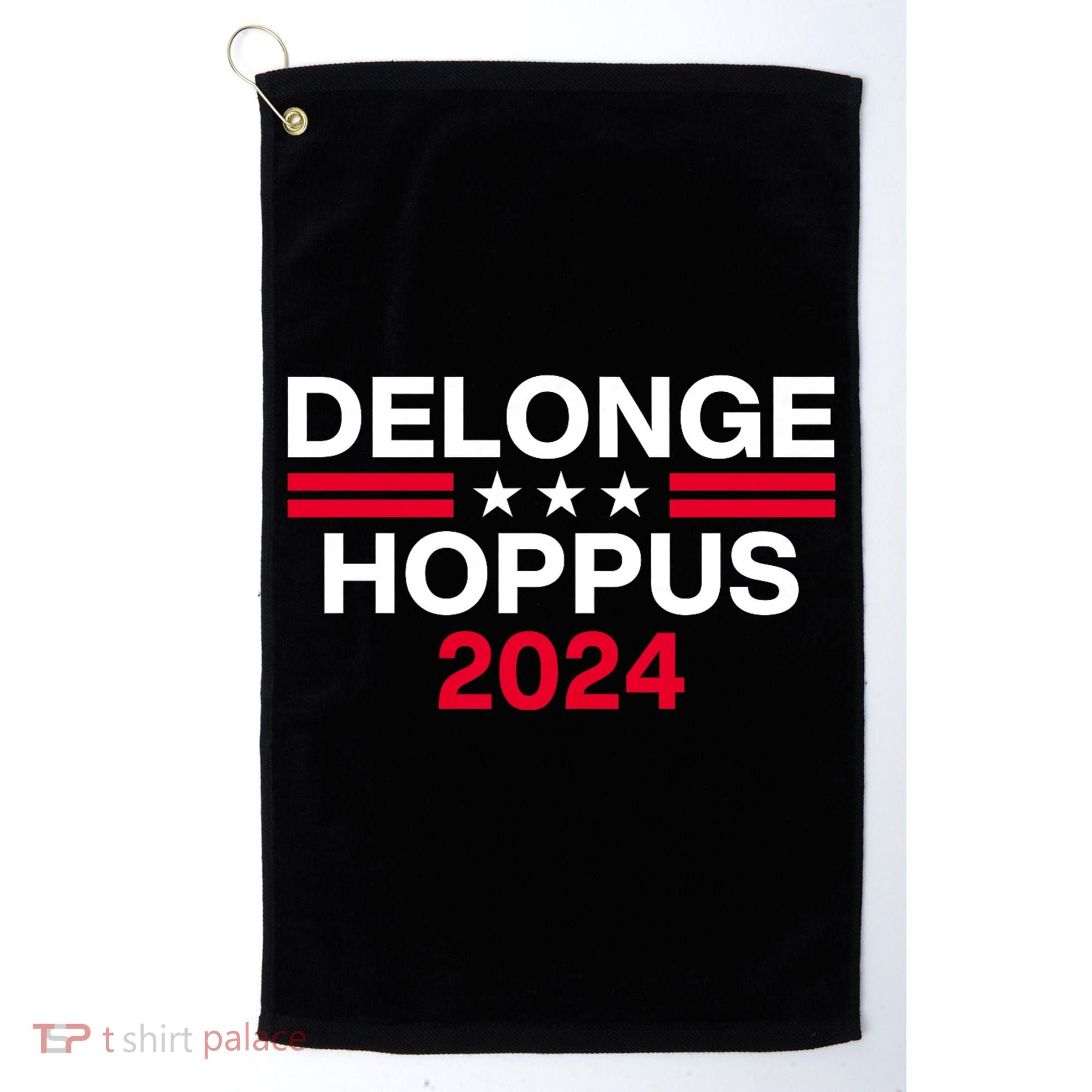 Funny Delonge Hoppus 2024 For President Golf Towel