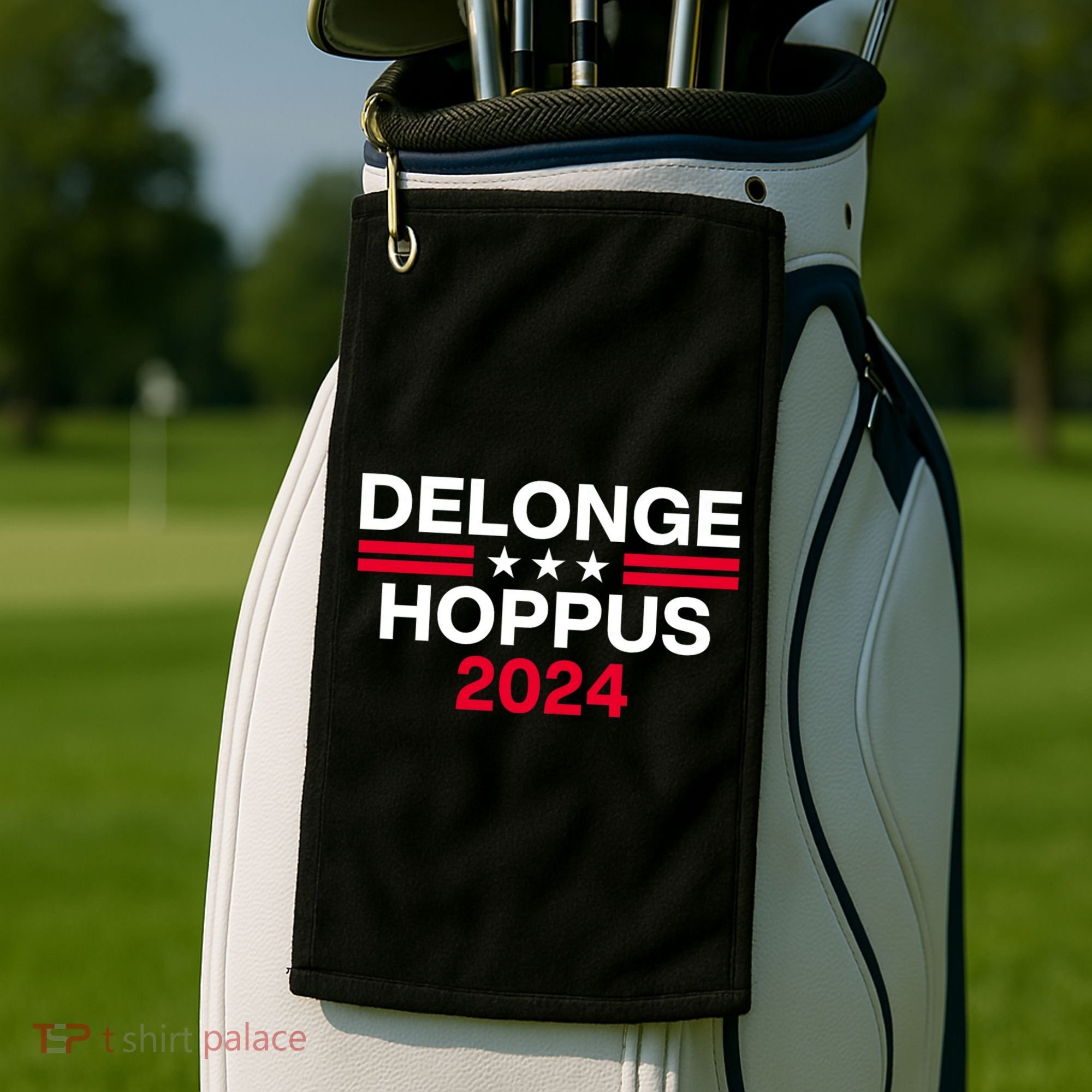 Funny Delonge Hoppus 2024 For President Golf Towel