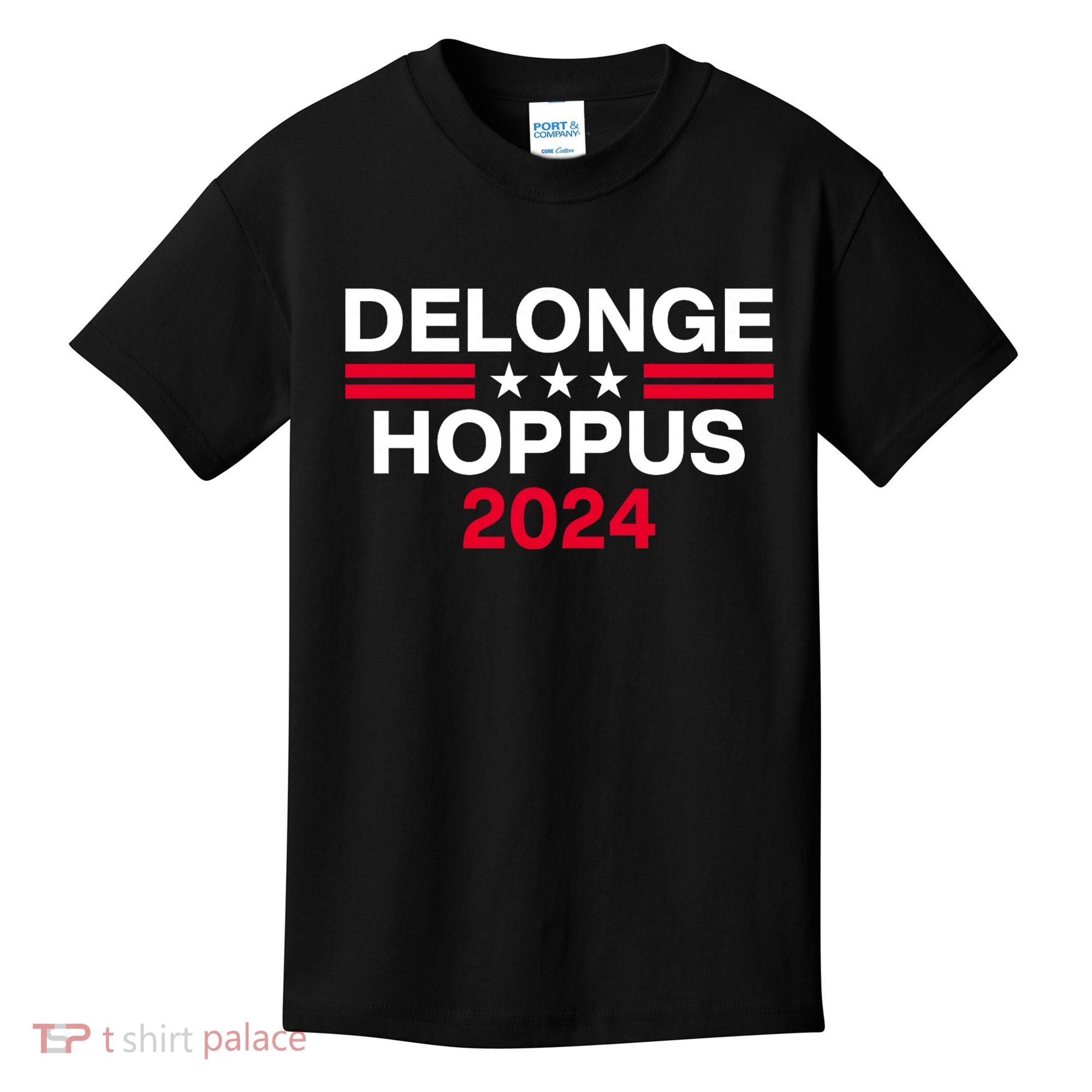 Funny Delonge Hoppus 2024 For President Kids T-Shirt