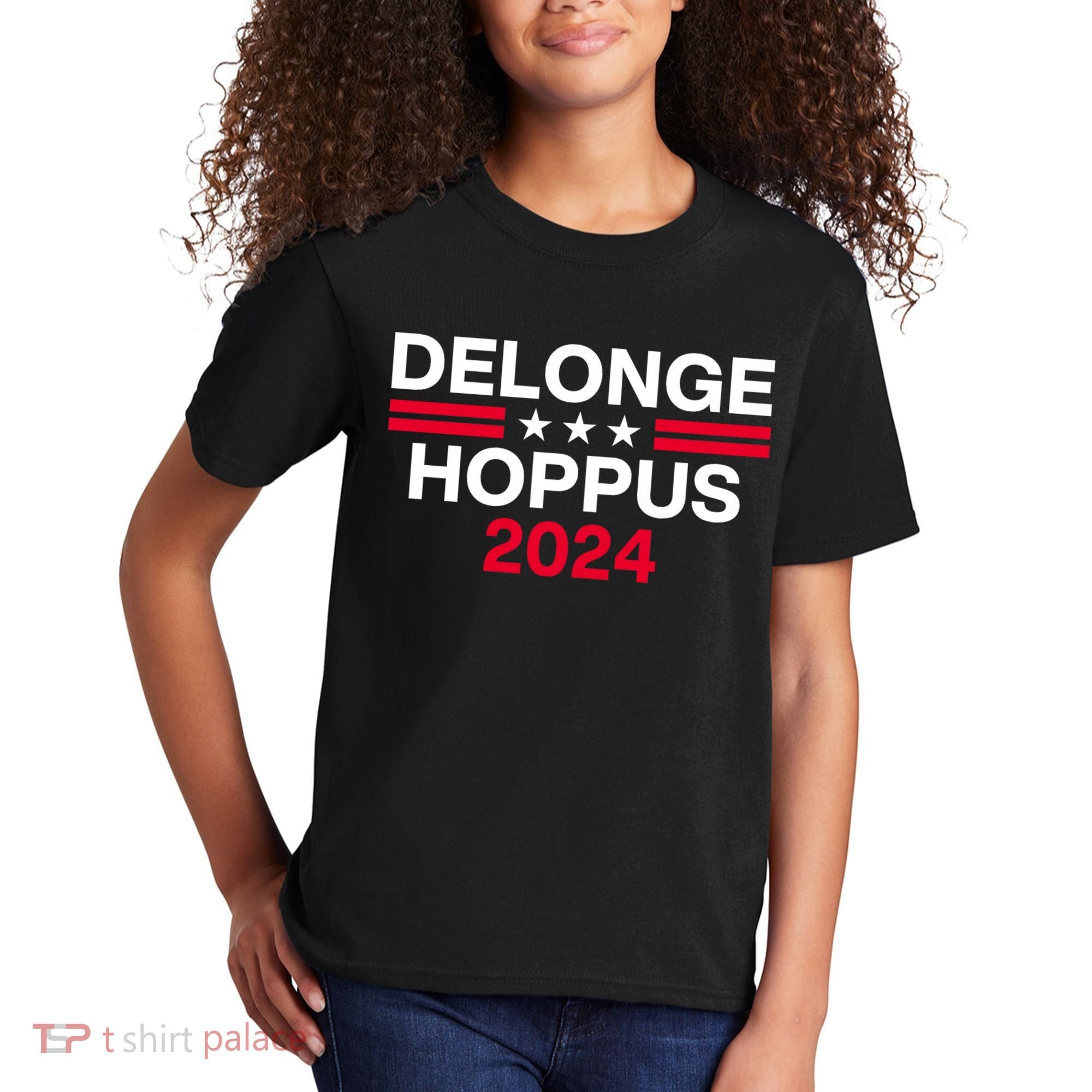 Funny Delonge Hoppus 2024 For President Kids T-Shirt