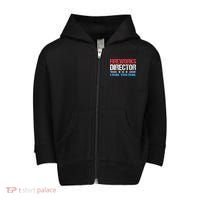 Fireworks Director I Run You Run Funny 4th Of July Toddler Zip Fleece Hoodie thumb 0