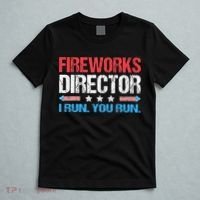 Fireworks Director I Run You Run Funny 4th Of July T-Shirt thumb 5
