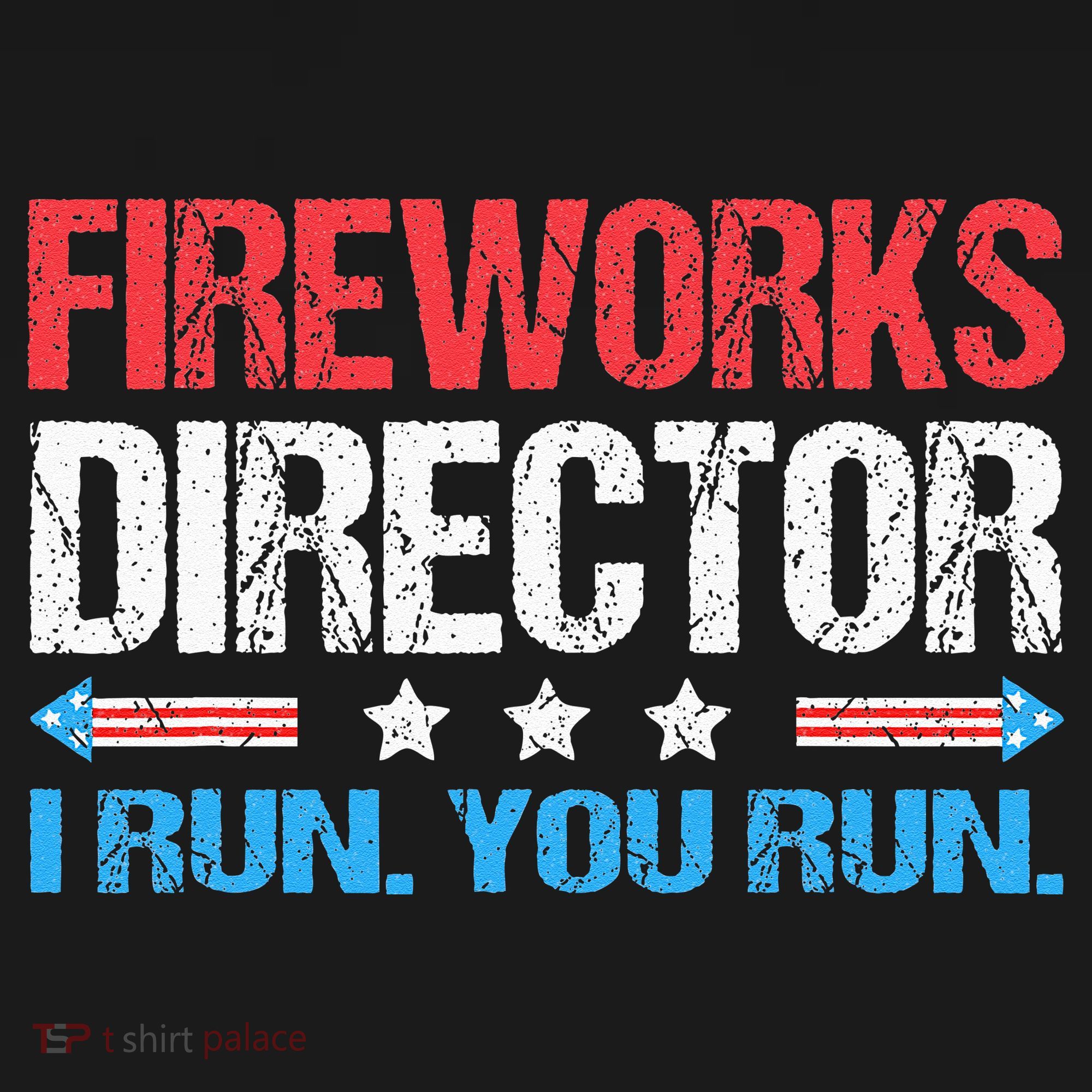 Fireworks Director I Run You Run Funny 4th Of July Baby Bodysuit