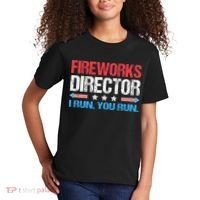 Fireworks Director I Run You Run Funny 4th Of July Kids T-Shirt thumb 2