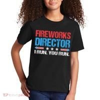 Fireworks Director I Run You Run Funny 4th Of July Kids T-Shirt thumb 2