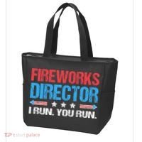 Fireworks Director I Run You Run Funny 4th Of July Tote Bag thumb 3